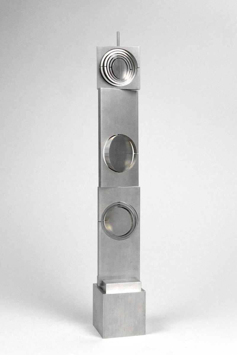 «Drehfigur», 1966 (Aluminium, 42 x 6 x 6 cm, WG 66 – 181 M)